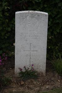 Wancourt British Cemetery - Crawford, William Scott