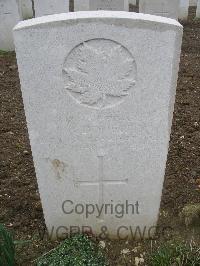 Wancourt British Cemetery - Doherty, J B