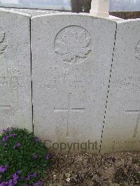 Wancourt British Cemetery - Duguay, A