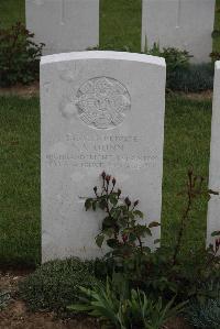 Wancourt British Cemetery - Dunn, A