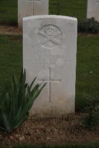 Wancourt British Cemetery - Evans, D