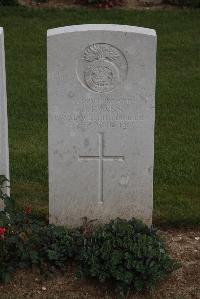 Wancourt British Cemetery - Evans, J