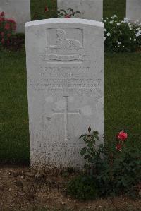 Wancourt British Cemetery - Farrell, Patrick Joseph
