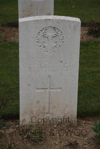 Wancourt British Cemetery - Forbes, A L