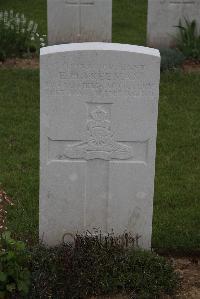 Wancourt British Cemetery - Freeman, Ernest Henry