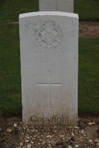 Wancourt British Cemetery - Fuke, A E