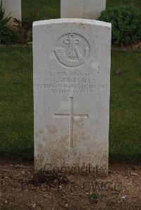 Wancourt British Cemetery - Geraghty, W
