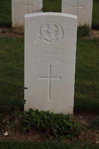 Wancourt British Cemetery - Gibbons, G