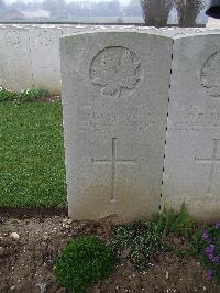 Wancourt British Cemetery - Godsoe, H