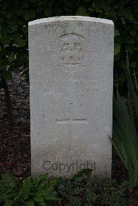 Wancourt British Cemetery - Graham, J W