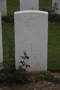 Wancourt British Cemetery - Griffin, J