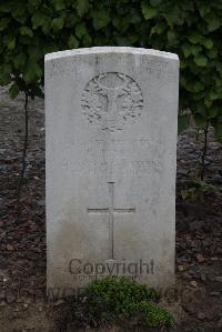 Wancourt British Cemetery - Hall, B