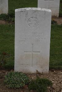 Wancourt British Cemetery - Hardy, A