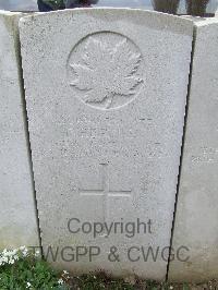 Wancourt British Cemetery - Heather, Ernest
