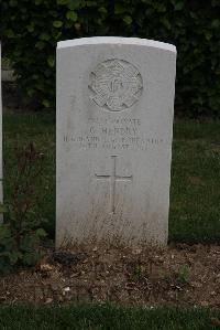 Wancourt British Cemetery - Hendry, G