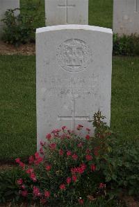 Wancourt British Cemetery - Hickford, F J
