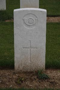 Wancourt British Cemetery - Hobson, D