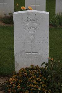 Wancourt British Cemetery - Hockley, Sanson