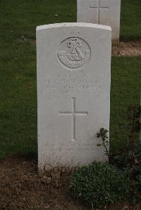 Wancourt British Cemetery - Homewood, Charles Edwin