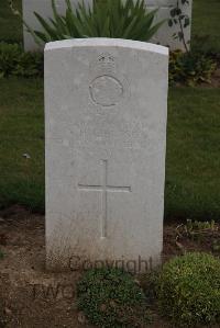 Wancourt British Cemetery - Ibbotson, A H