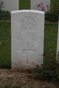 Wancourt British Cemetery - Iverarity, J