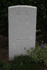 Wancourt British Cemetery - Jeffrey, R