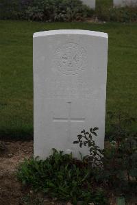 Wancourt British Cemetery - Lack, Frank Gordon