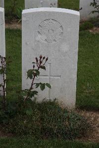 Wancourt British Cemetery - Lamberton, J