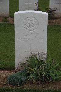 Wancourt British Cemetery - Lee, Ernest Dennis