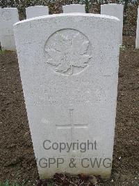 Wancourt British Cemetery - Leonard, Noble H.