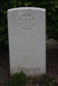 Wancourt British Cemetery - Mansfield, Alfred Matthew
