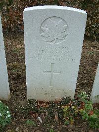 Wancourt British Cemetery - Masters, Percy Frank