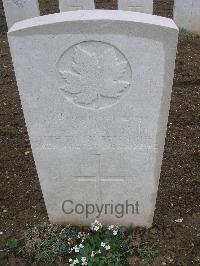 Wancourt British Cemetery - McCallum, John Archibald