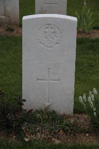 Wancourt British Cemetery - McFarlane, J