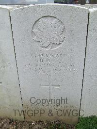 Wancourt British Cemetery - McFee, C H