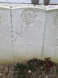Wancourt British Cemetery - McKenzie, Archibald Ernest Graham