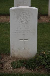 Wancourt British Cemetery - Mitchell, A