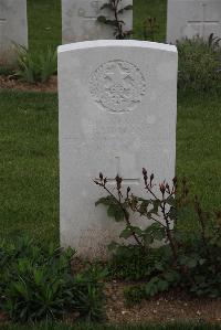 Wancourt British Cemetery - Morgan, R