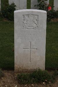 Wancourt British Cemetery - Morris, D