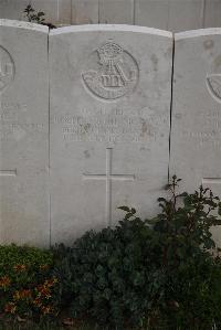 Wancourt British Cemetery - Moss, Joseph Archie