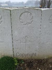 Wancourt British Cemetery - Muir, Clarence McDonald