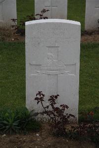 Wancourt British Cemetery - Page, F J