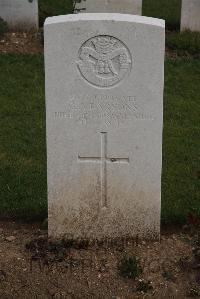 Wancourt British Cemetery - Parsons, G A