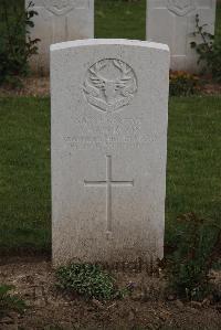 Wancourt British Cemetery - Paterson, A
