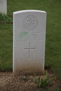Wancourt British Cemetery - Peffers, David Tweedie