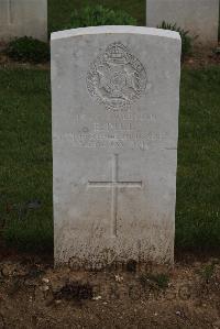 Wancourt British Cemetery - Pill, E