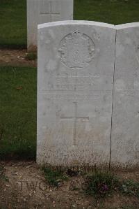 Wancourt British Cemetery - Rankin, Frederic Alan