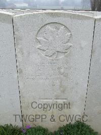 Wancourt British Cemetery - Rutherford, Cecil Alphonso