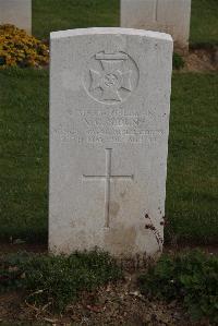 Wancourt British Cemetery - Sibun, Arthur Chard
