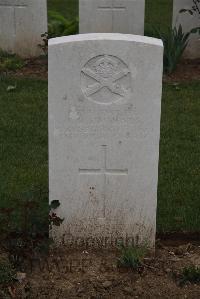 Wancourt British Cemetery - Simmonds, Reginald George